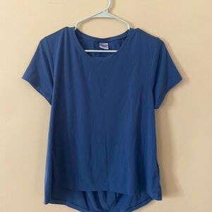 Athleta Blue Short Sleeve Tee